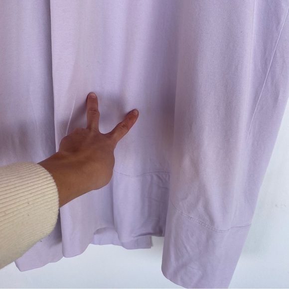 EILEEN FISHER blush lilac Open Cardigan Duster Womens size XL - Picture 8 of 10